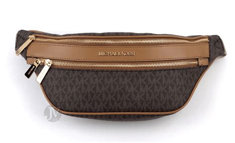 michael kors belt bag fanny pack|Michael Kors belt with pouches.